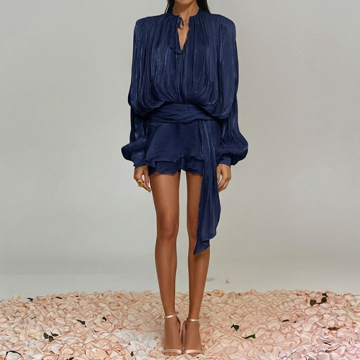 Chic Tiered Mini Dress
