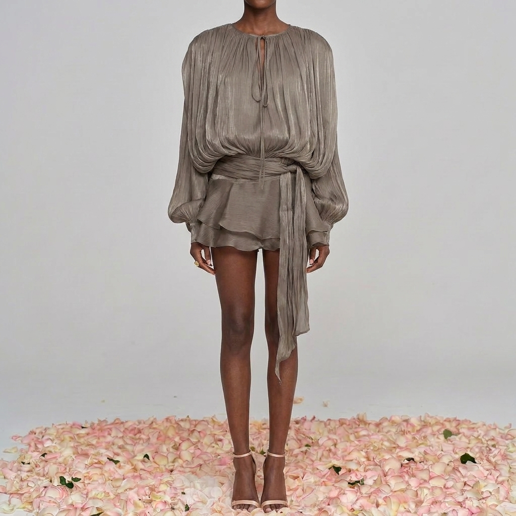 Chic Tiered Mini Dress