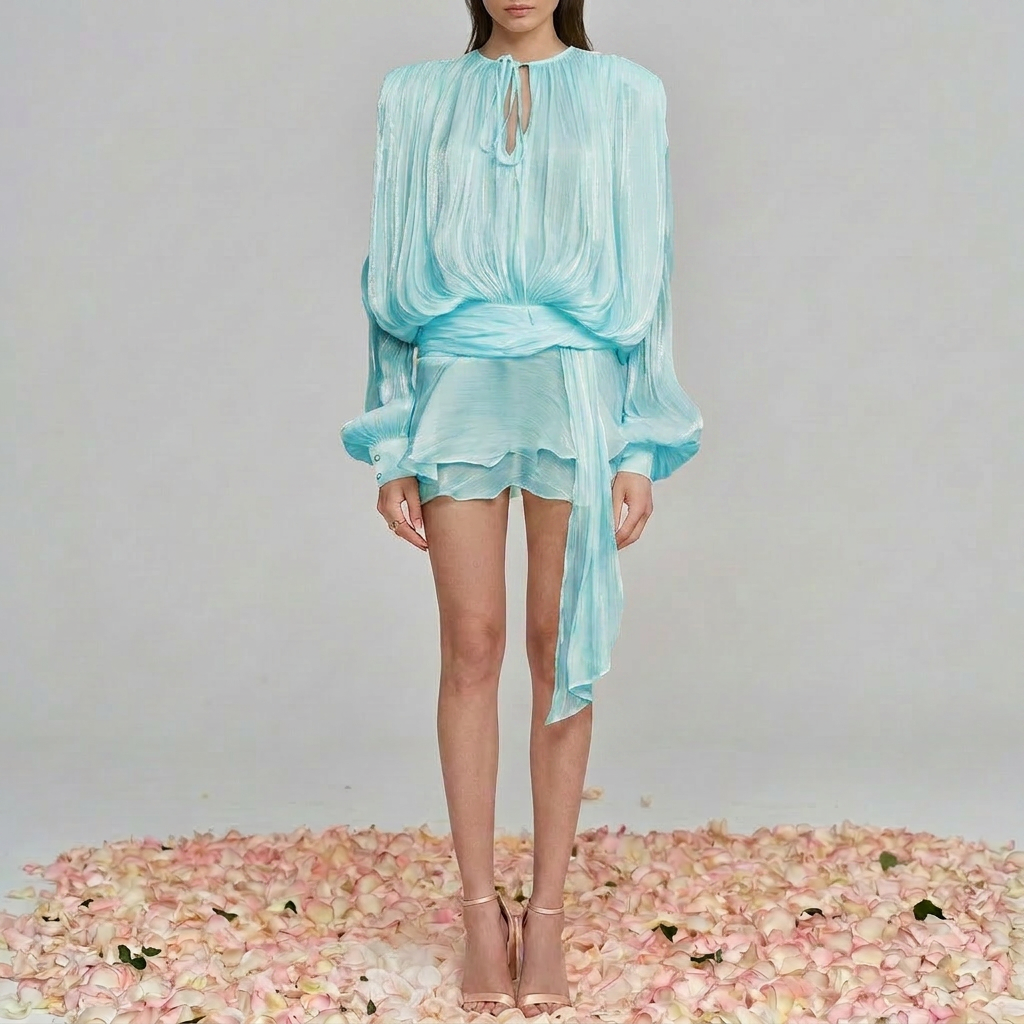 Chic Tiered Mini Dress