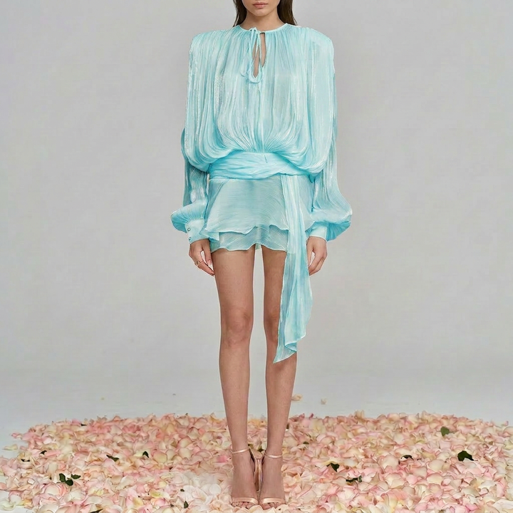 Chic Tiered Mini Dress