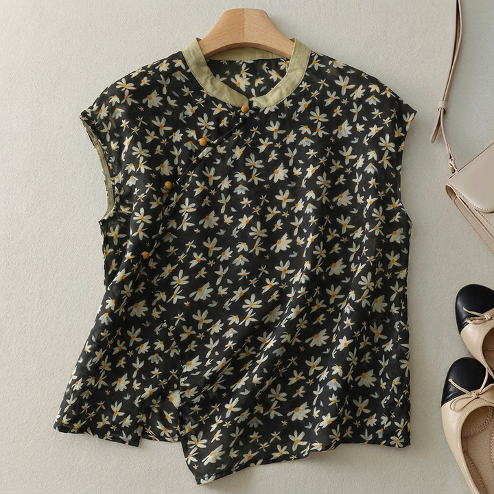 Chic Asymmetrical Blouse