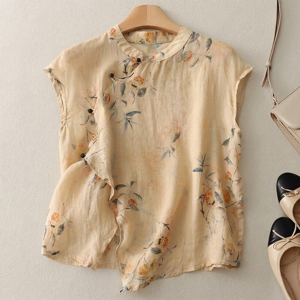 Chic Asymmetrical Blouse