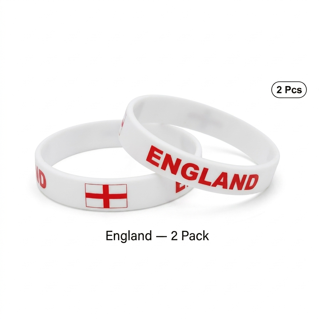 Soccer Fan Wristband Set