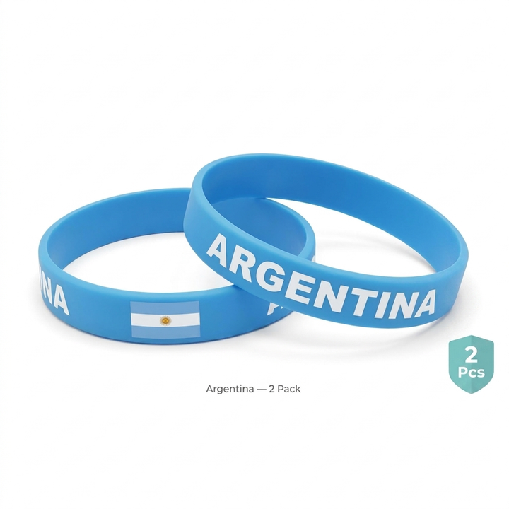 Soccer Fan Wristband Set