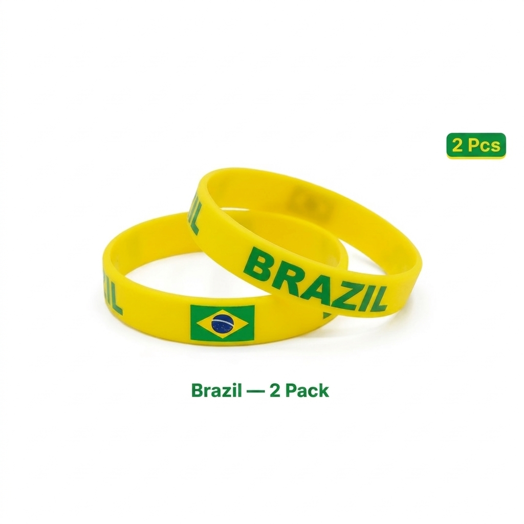 Soccer Fan Wristband Set