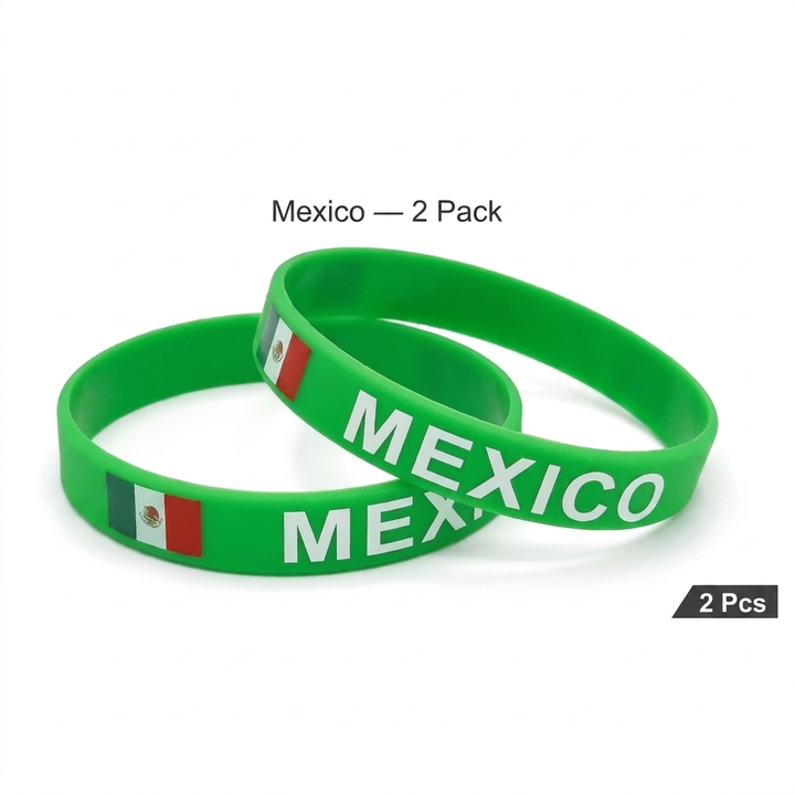 Soccer Fan Wristband Set