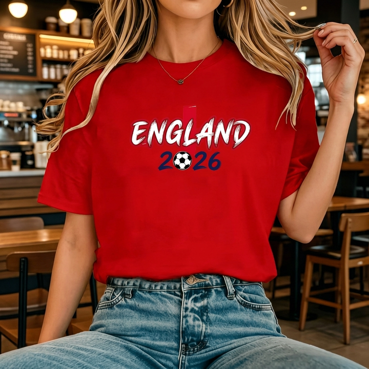 England Inspired Women’s Soccer Tee