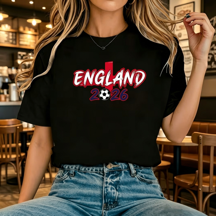 England Inspired Women’s Soccer Tee