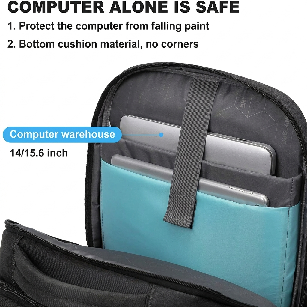 Waterproof laptop and travel backpack