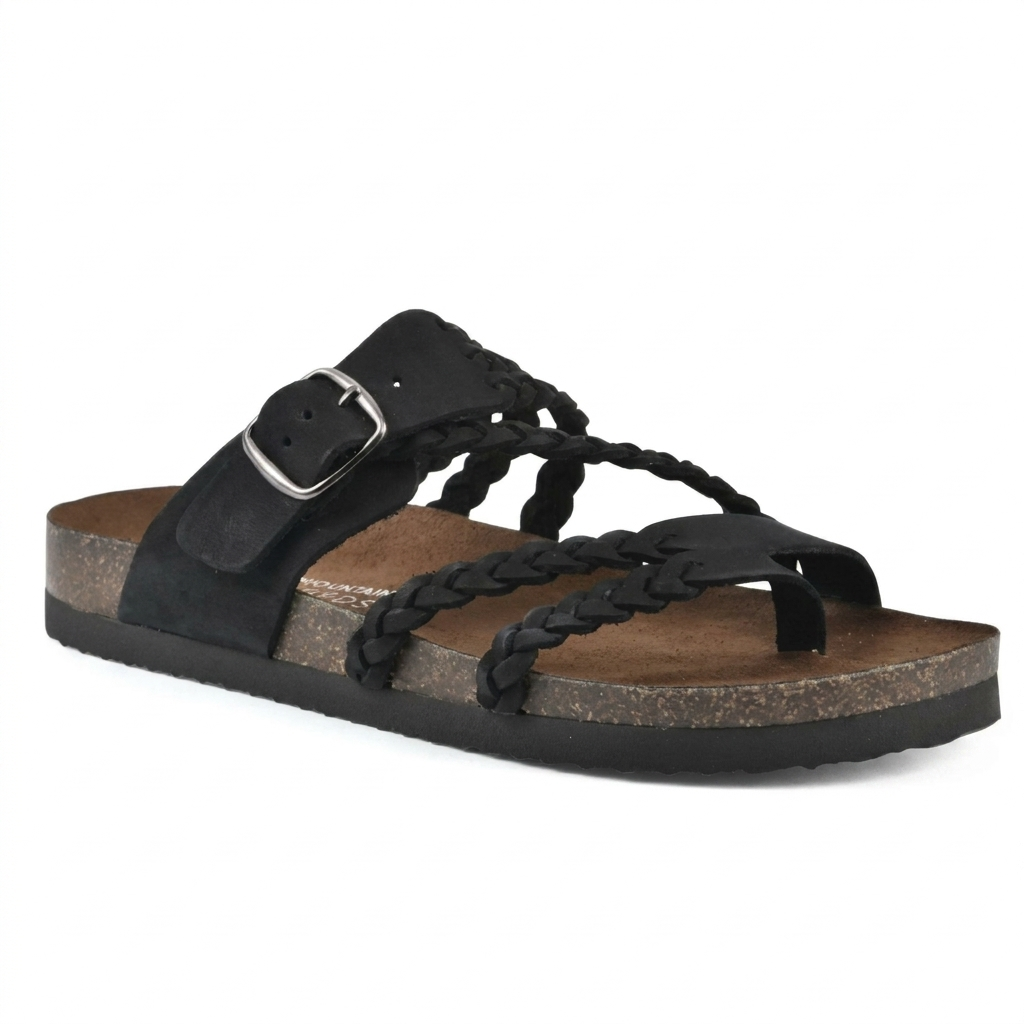 Elegant European Style Woven Strap Flat Sandals for Women