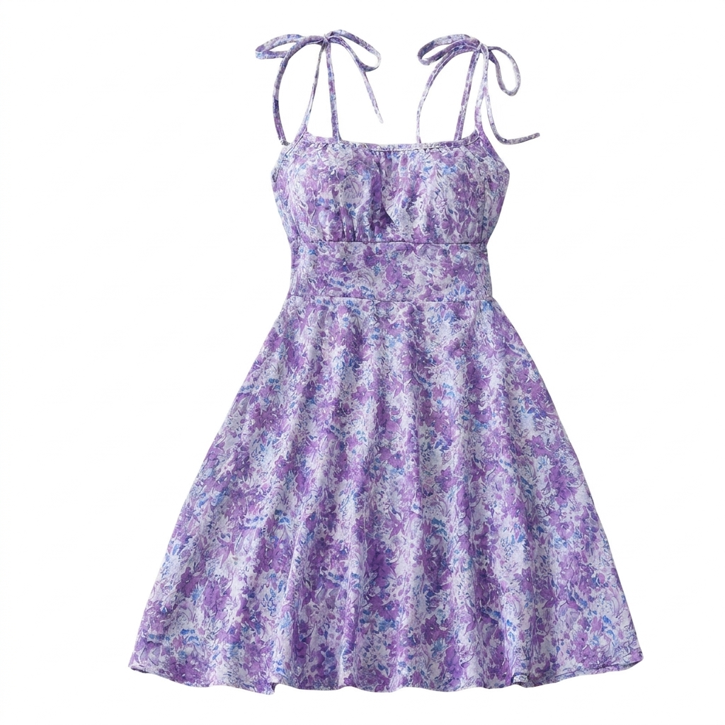 Women’s Sweet Floral A-Line Dress