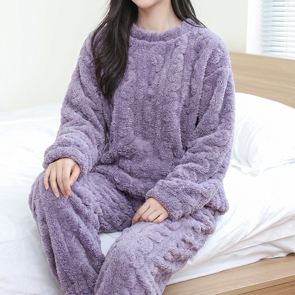 Women’s Fleece Pajama Set