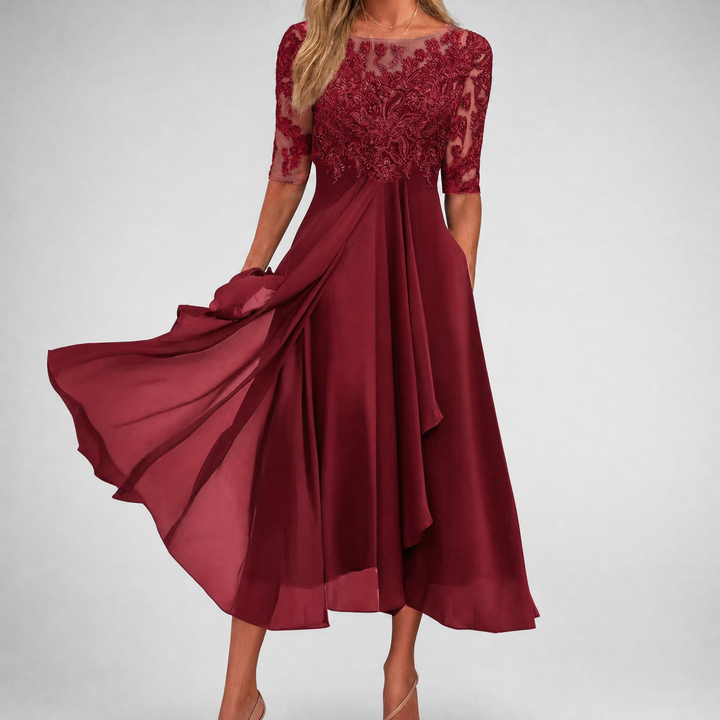 Women’s Maxi Dress with Lace