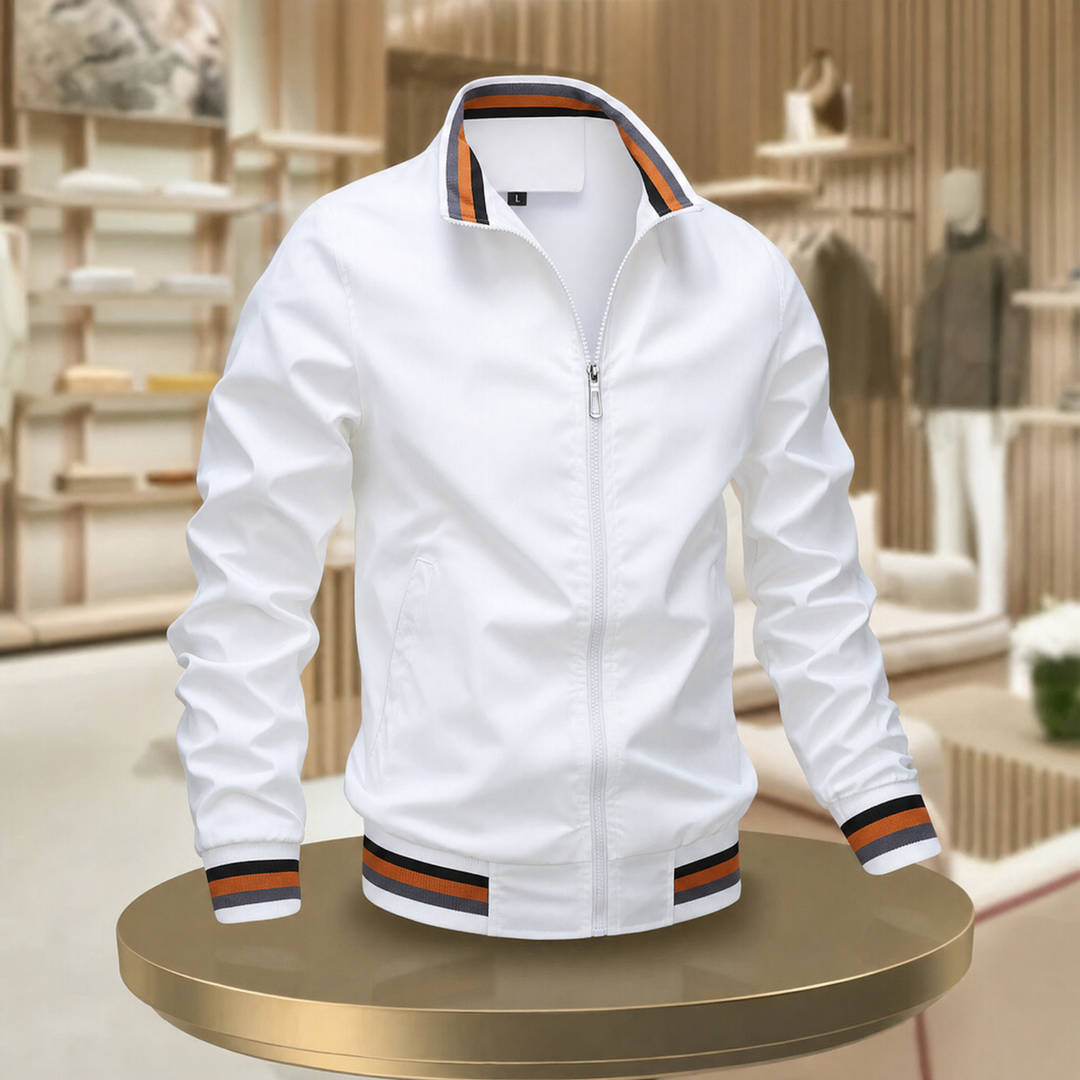 Casual Men’s Jacket with Zipper for Everyday Comfort