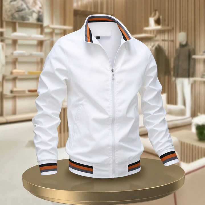 Casual Men’s Jacket with Zipper for Everyday Comfort