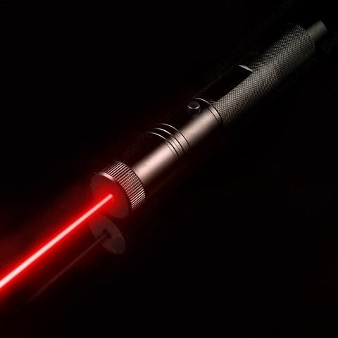 High Power Laser Pointer Pen with Adjustable Focus and Safety Key Lock Blue Light