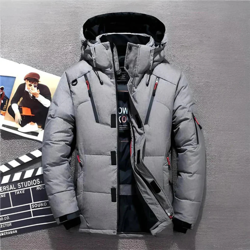 Men’s Insulated Jacket with Hood
