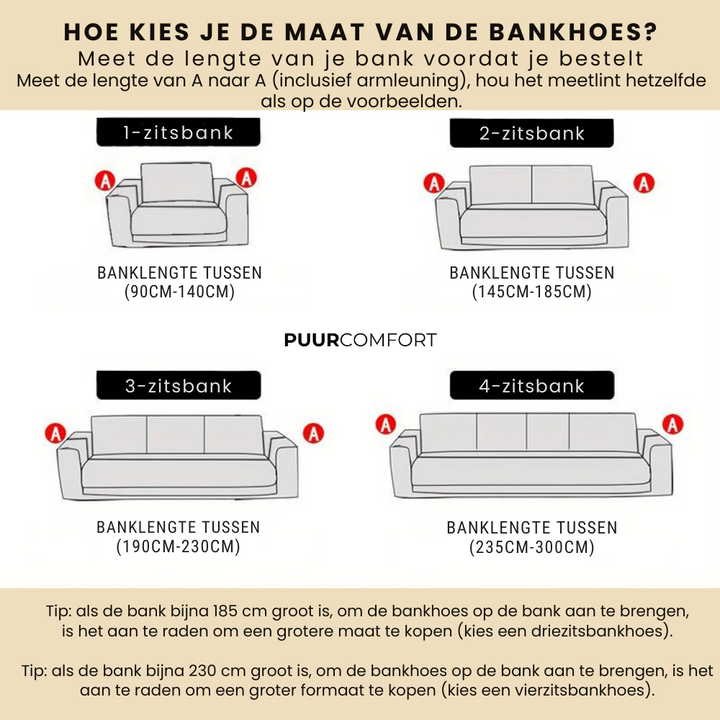 Elastic Sofa Cover - Stretch Protective Cover for Sofa