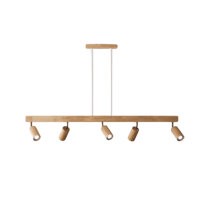 Adjustable Wooden Ceiling Spotlight – EcoLux