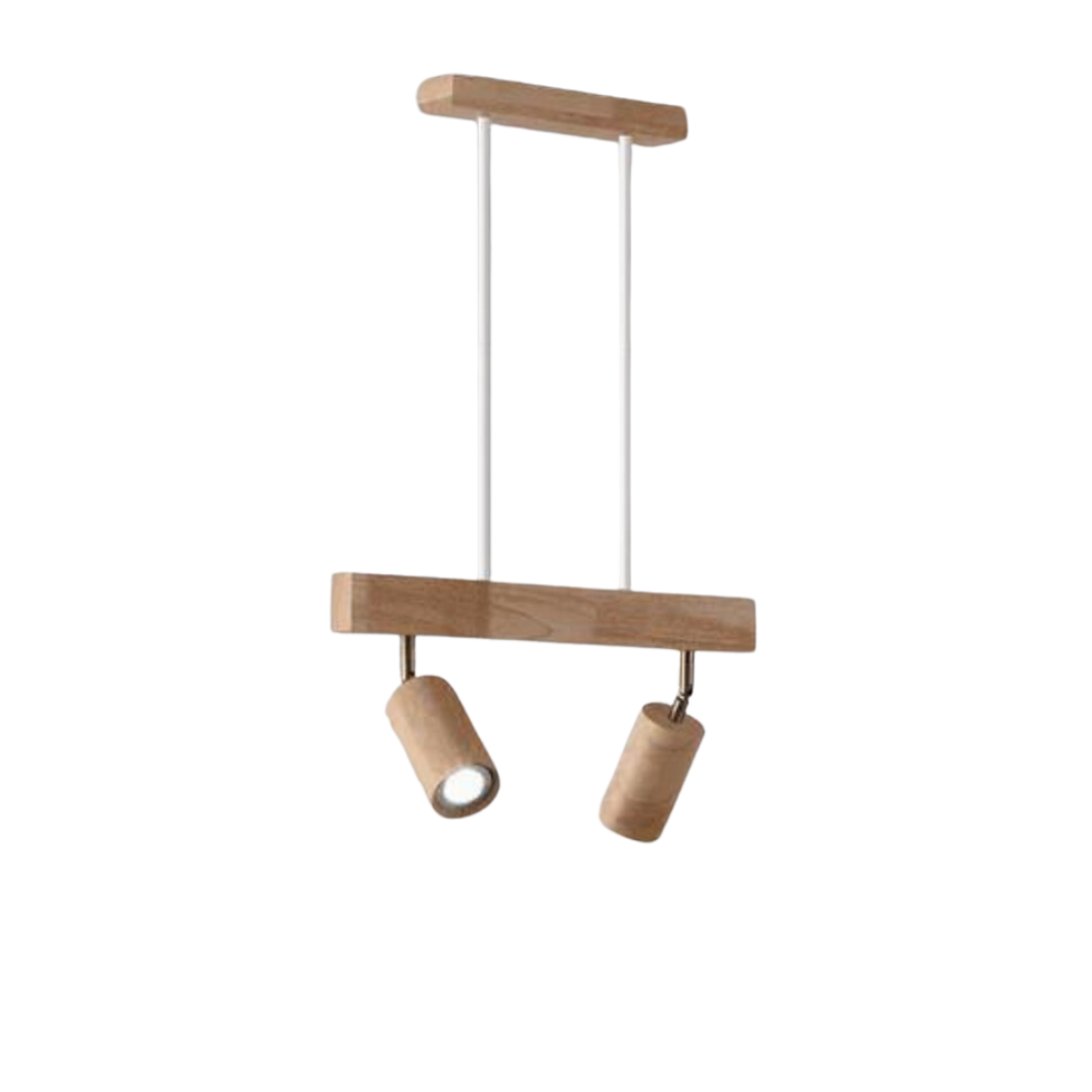 Adjustable Wooden Ceiling Spotlight – EcoLux