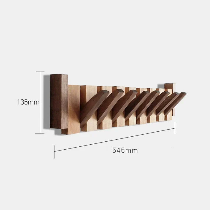 MelodyRack | Piano-Inspired Wooden Coat Rack