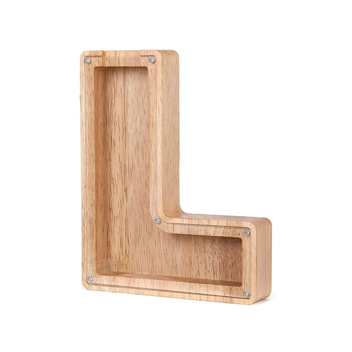 Wooden Alphabet Money Box - LetterSaver