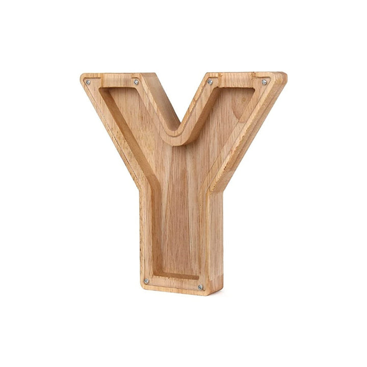 Wooden Alphabet Money Box - LetterSaver