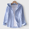 Hooded Button-Down Shirt