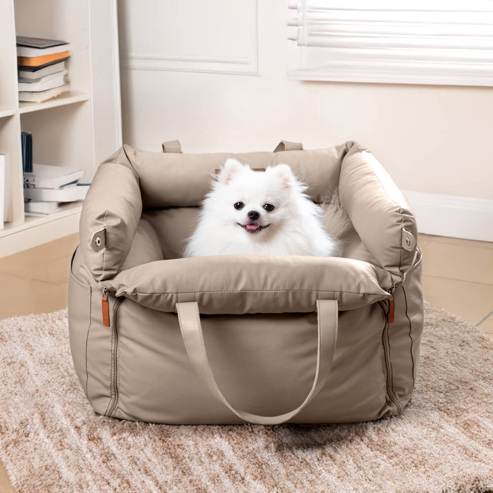 Comfortable Winter Car Seat for Dogs - PawLuxury