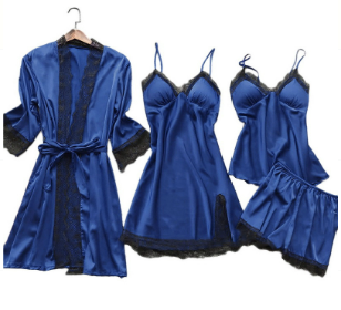 Luxurious Satin Pyjama Set – Luna