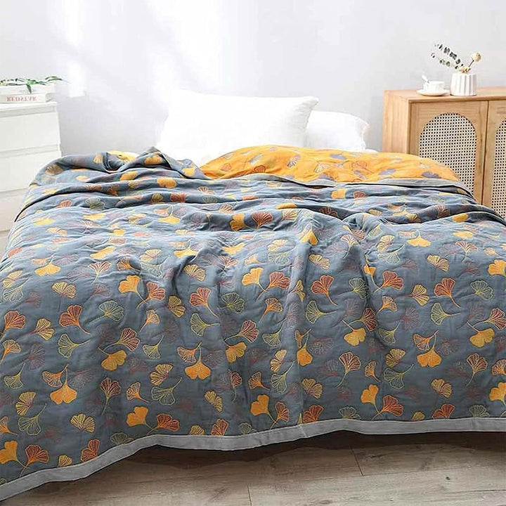 Decorative Nature‑Inspired Throw Blanket for Home