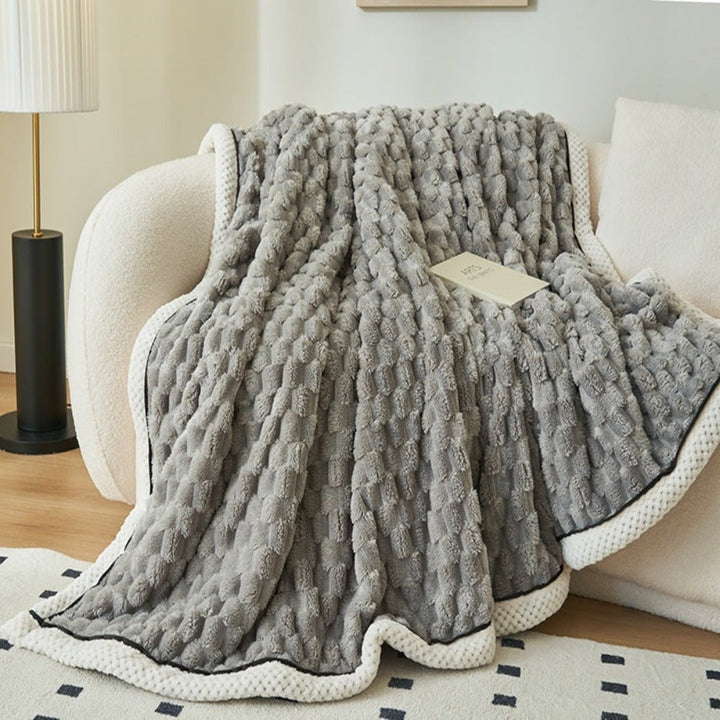 Cloud Cuddle Blanket Bubble‑Textured Cosy Throw