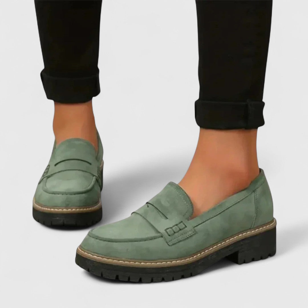 Women's Orthopaedic Loafers with Cushioned Arch Support