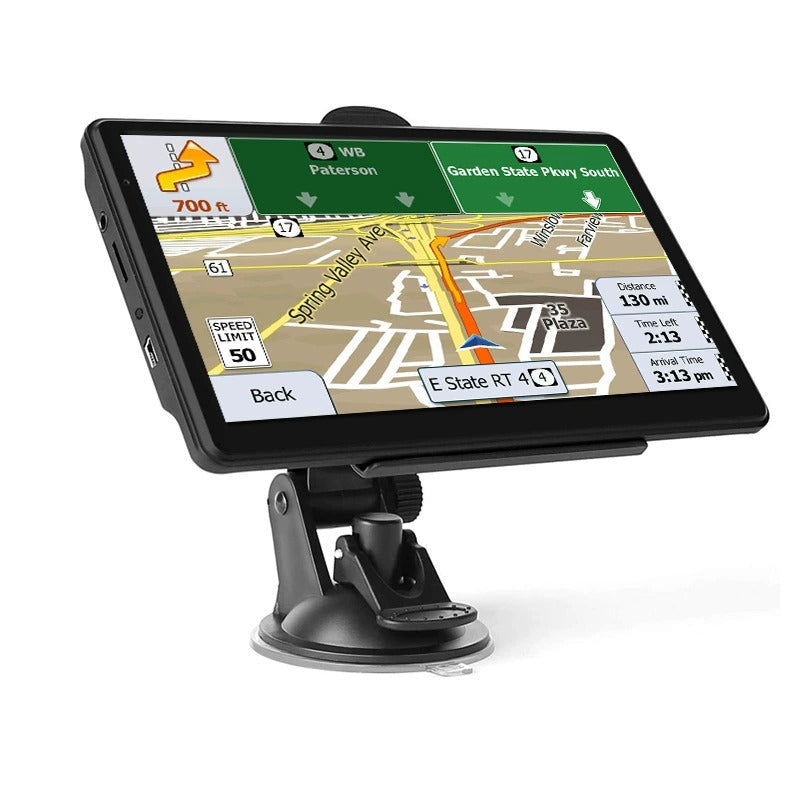 7" GPS Navigation System for Cars and Trucks with Real-Time Traffic