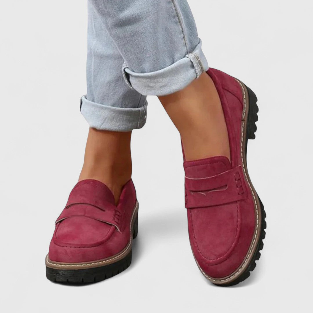 Women's Orthopaedic Loafers with Cushioned Arch Support