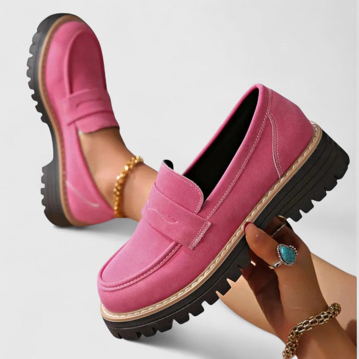 Women's Orthopaedic Loafers with Cushioned Arch Support