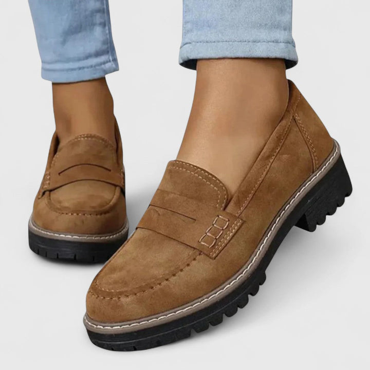 Women's Orthopaedic Loafers with Cushioned Arch Support