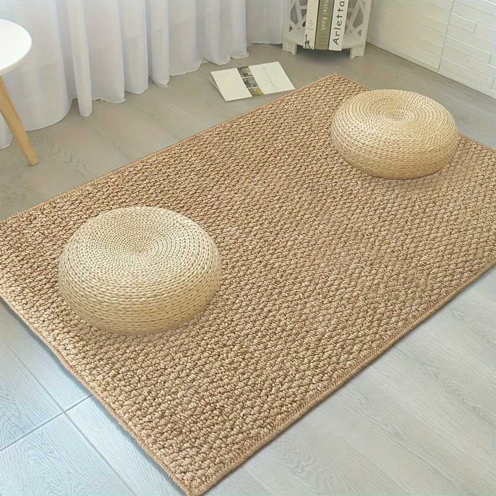 Indoor Doormat for Entryway with Absorbent Woven Texture and Non-Slip Backing Front Door Rug