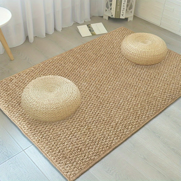 Indoor Doormat for Entryway with Absorbent Woven Texture and Non-Slip Backing Front Door Rug