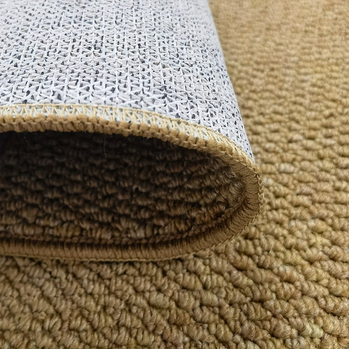 Indoor Doormat for Entryway with Absorbent Woven Texture and Non-Slip Backing Front Door Rug