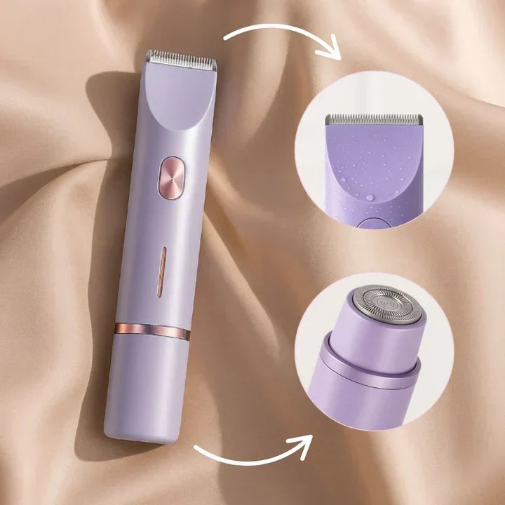 Women's Electric Bikini Trimmer – Cordless, Waterproof Shaver for Sensitive Skin
