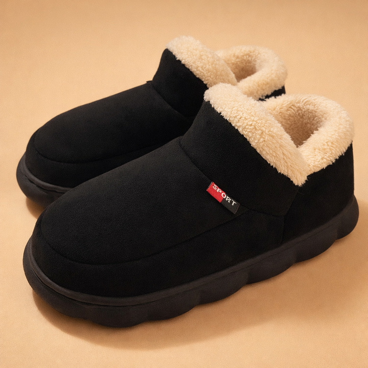 Women's Winter Slippers with Warm Lining and Non-Slip Sole