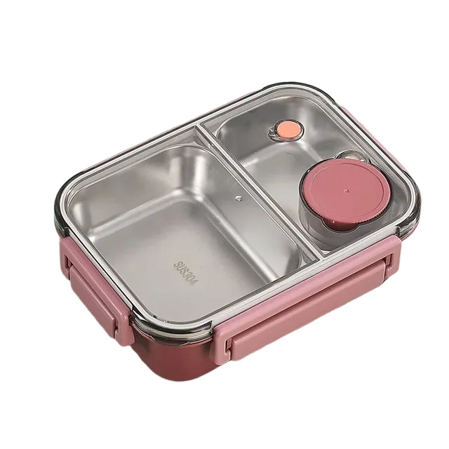 Insulated Stainless Steel Bento Box for Adults
