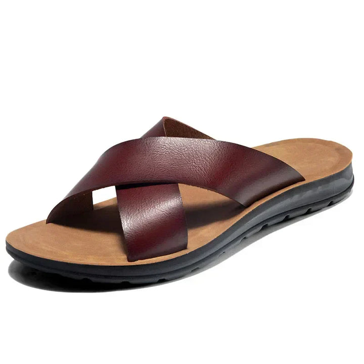Italian men's mules