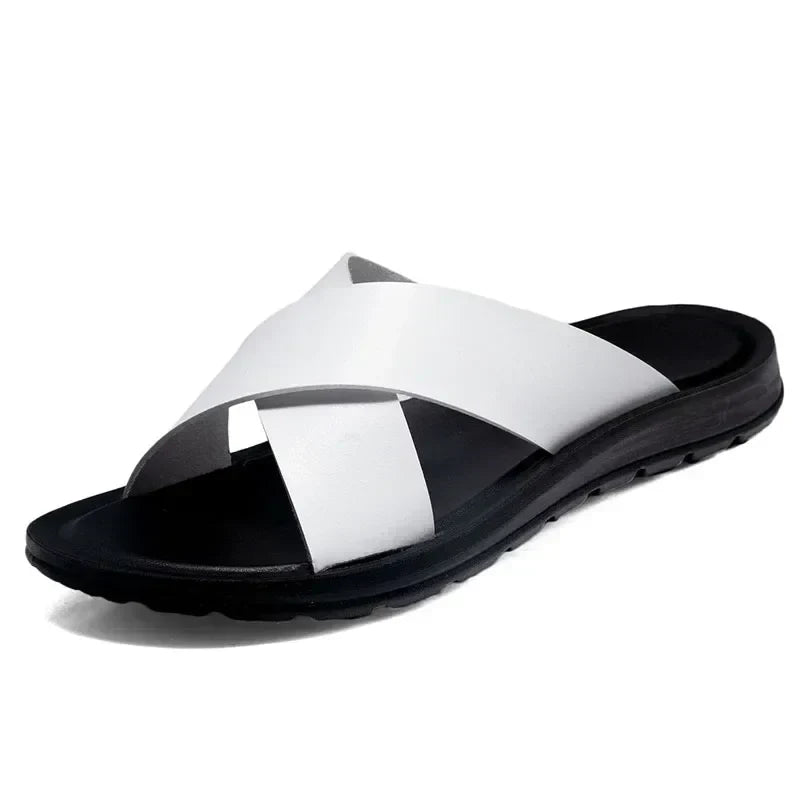 Italian men's mules