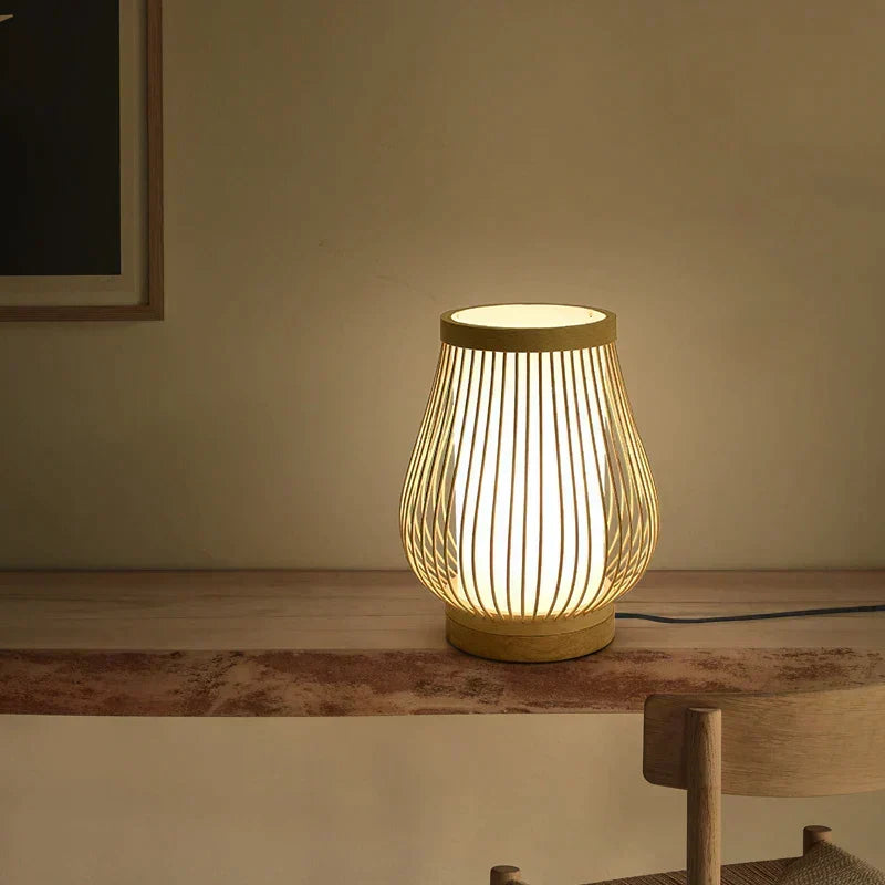 Japanese-Style Table Lamp – KiraLamp