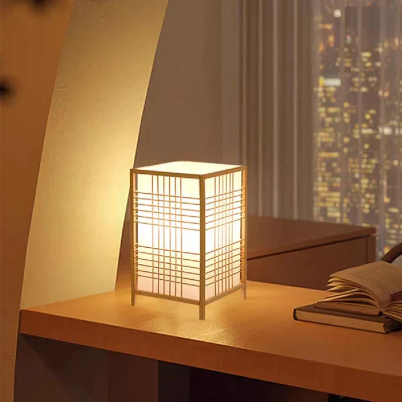 Japanese-Style Table Lamp – KiraLamp