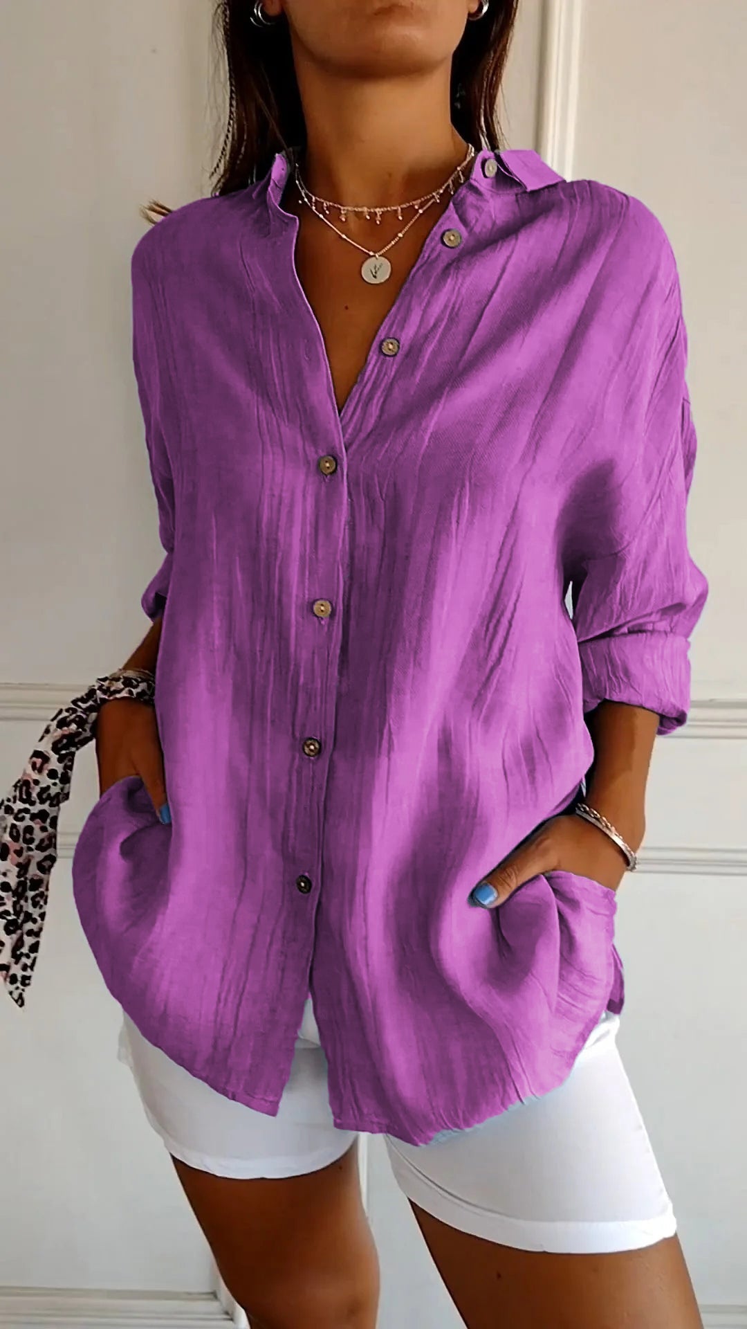 Carina – Button Down Shirt for women