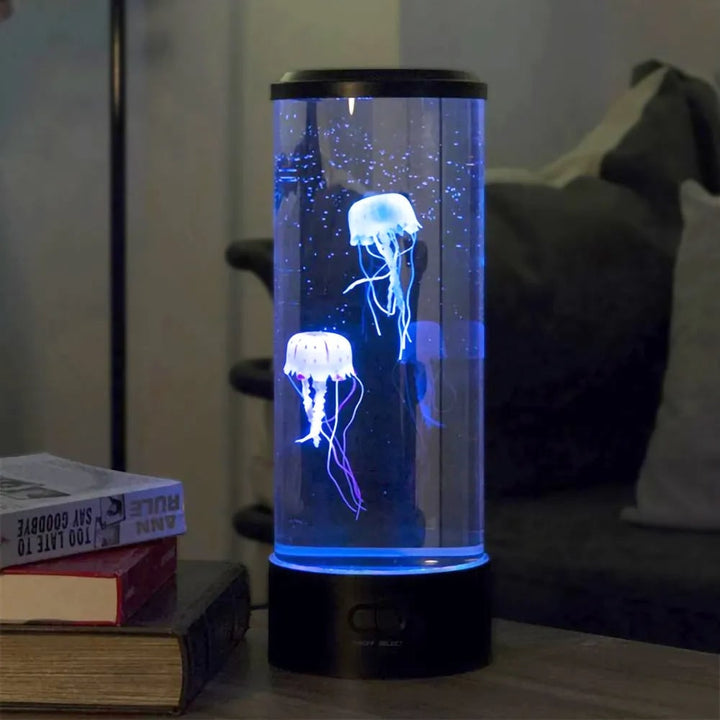 Kids' Color-Changing Jellyfish Lighting Lamp with LED Night Light and Flowing Tentacles Up