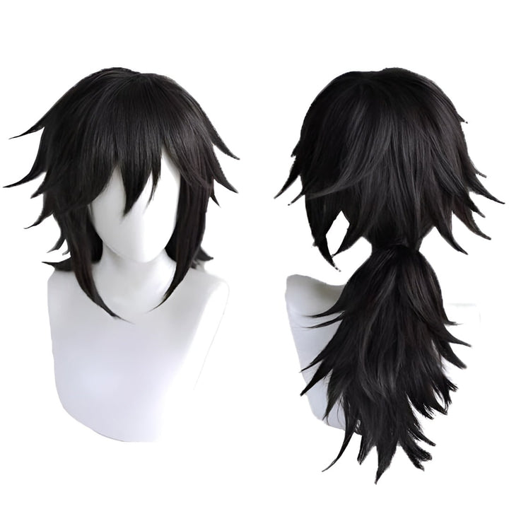 Kids' Halloween Anime Cosplay Costume with Haori Jacket and Character for Party